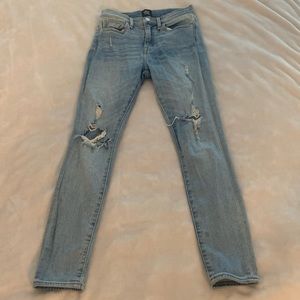 BDG distressed high waisted denim